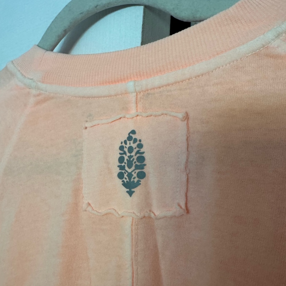 NWOT FP Movement by Free People Icon Tee in Pastel Peach - Picture 3 of 5